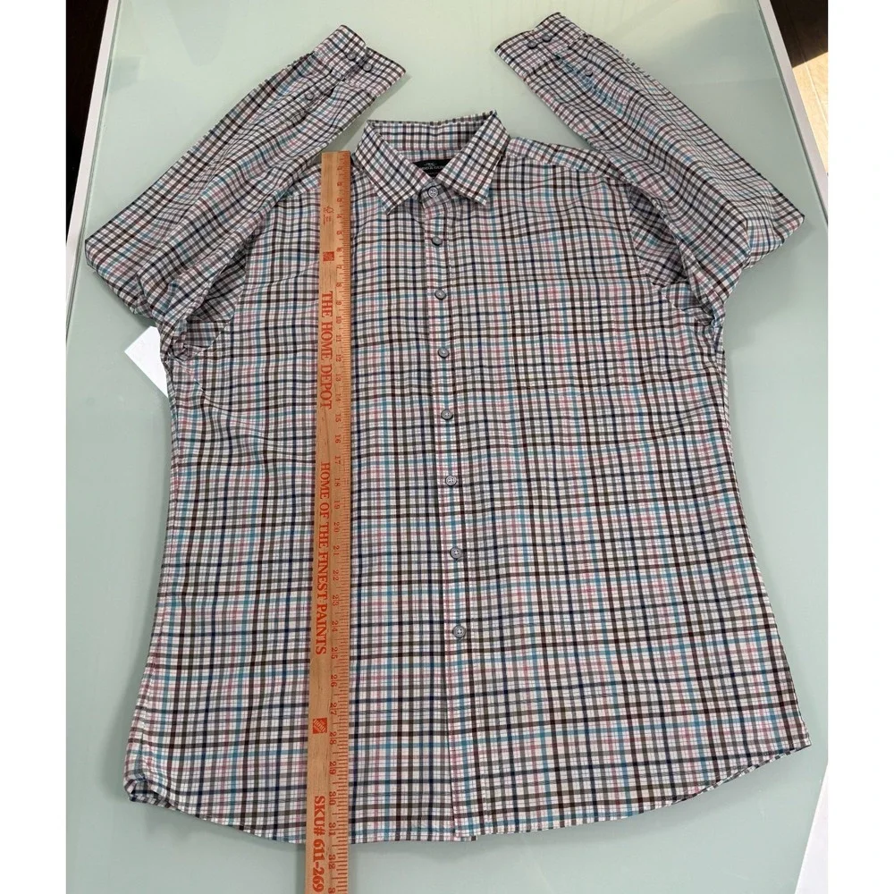 Rodd & Gunn‎ Shirt Men's 2XL Sports Fit Gingham Check Long Sleeve Casual Preppy
